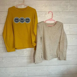 Wonder Nation girls’ long sleeve T-shirts Size Small (6-6X)